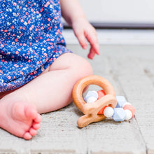ENGRAVED Personalized and Customized Animal Teether Rattle (Choose Your Colors/Animal!)