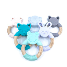 Animal Silicone & Wood Teethers
