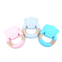 Animal Silicone & Wood Teethers